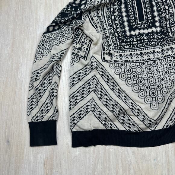Urban Outfitters Staring at Stars Tribal Print Open Front Cardigan Sweater Small - Picture 8 of 13